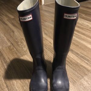Hunter rain boots